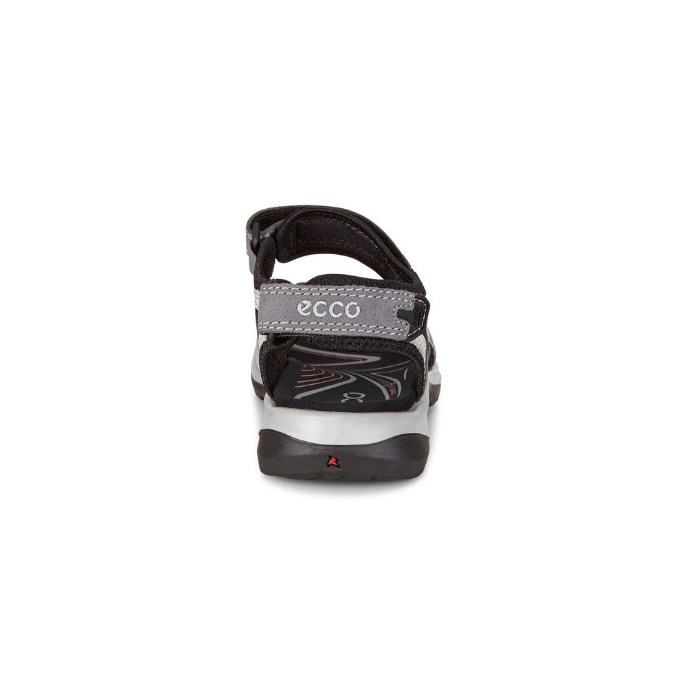 Womens Sandals - ECCO Yucatan - Dark Grey - 6301FKAIO